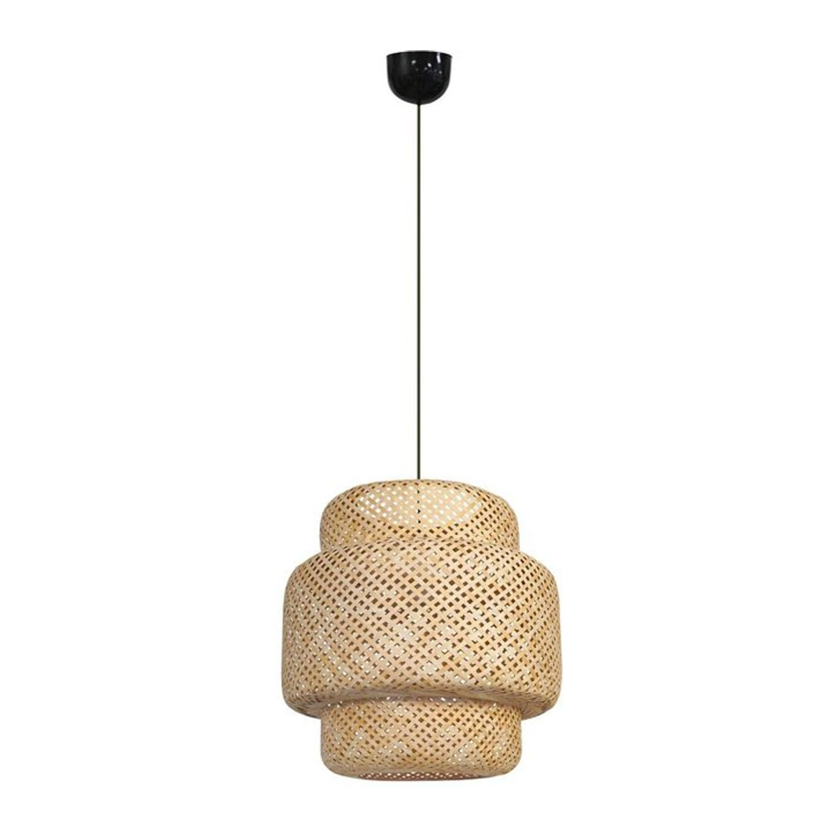 POCOline Pendelleuchte Bamboo aus Bambus in Natur, Höhe: 120 cm, Durchmesser: 40 cm - Bild 1