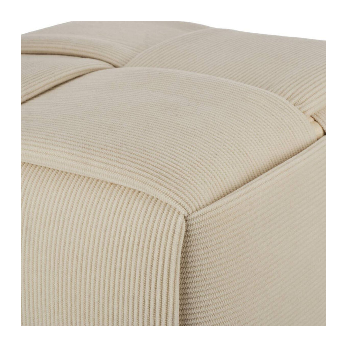 POCOline Polster-Barhocker aus Stoff in Beige, modern und minimalistisch gestaltet - Bild 1