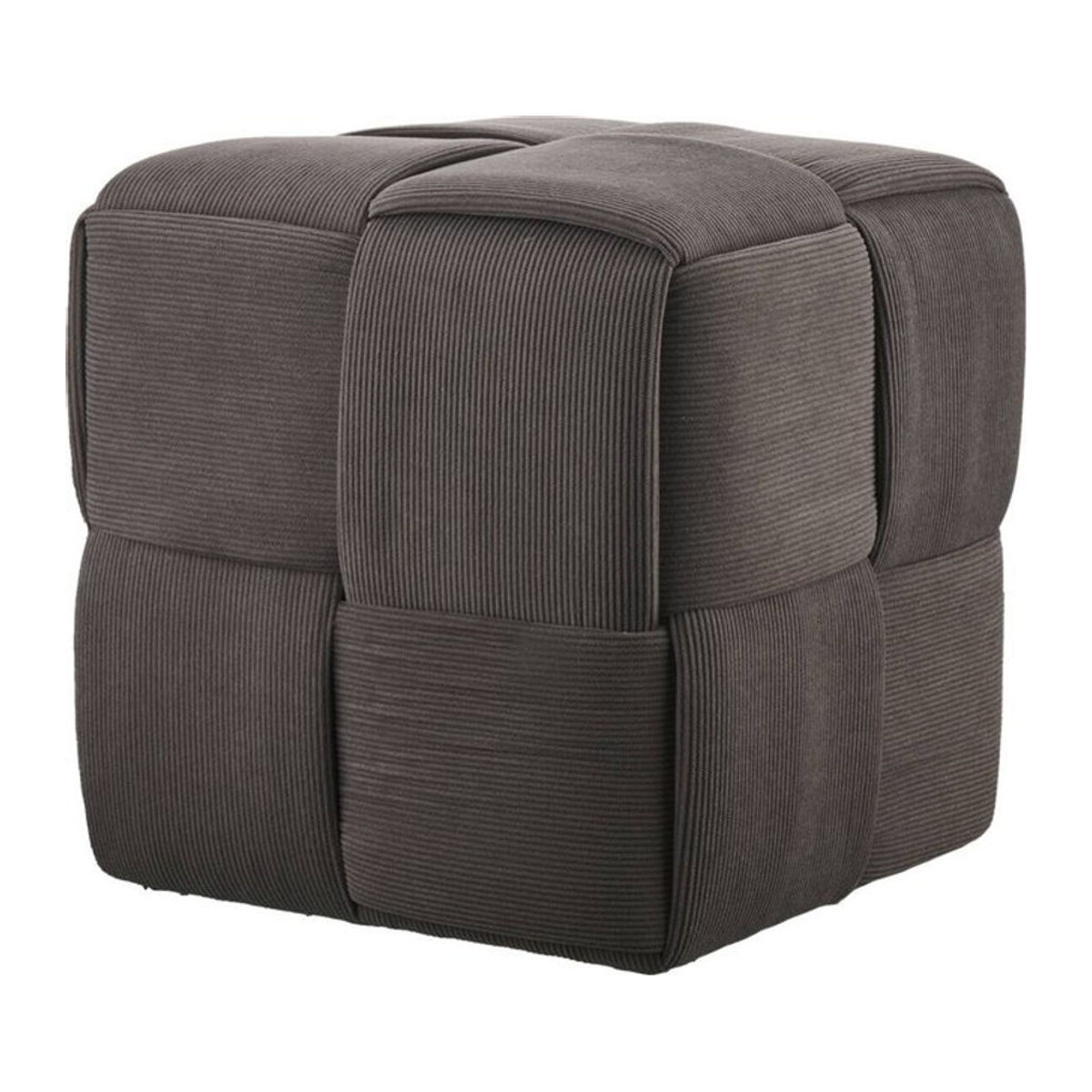 POCOline Polster-Barhocker aus Stoff in Grau, modern und minimalistisch gestaltet - Bild 1
