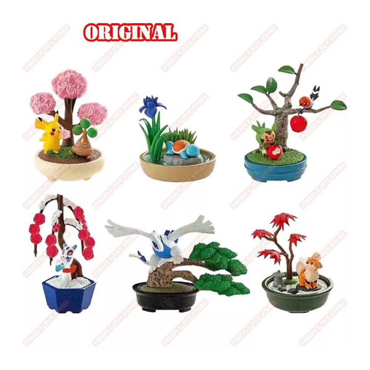 Pokemon Anime Actionfiguren Set Froslass und Lugia aus Kunststoff, mehrfarbig, Dekorationsfiguren für deine Sammlung - Bild 1