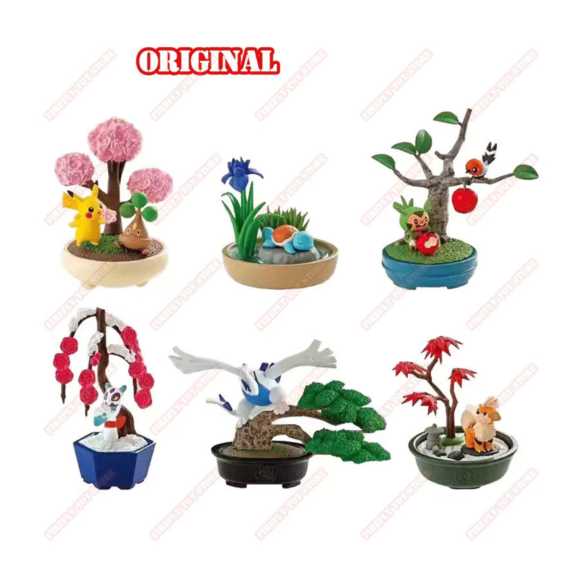Pokemon Anime Actionfiguren Set Froslass und Lugia aus Kunststoff, mehrfarbig, Dekorationsfiguren für deine Sammlung - Bild 3