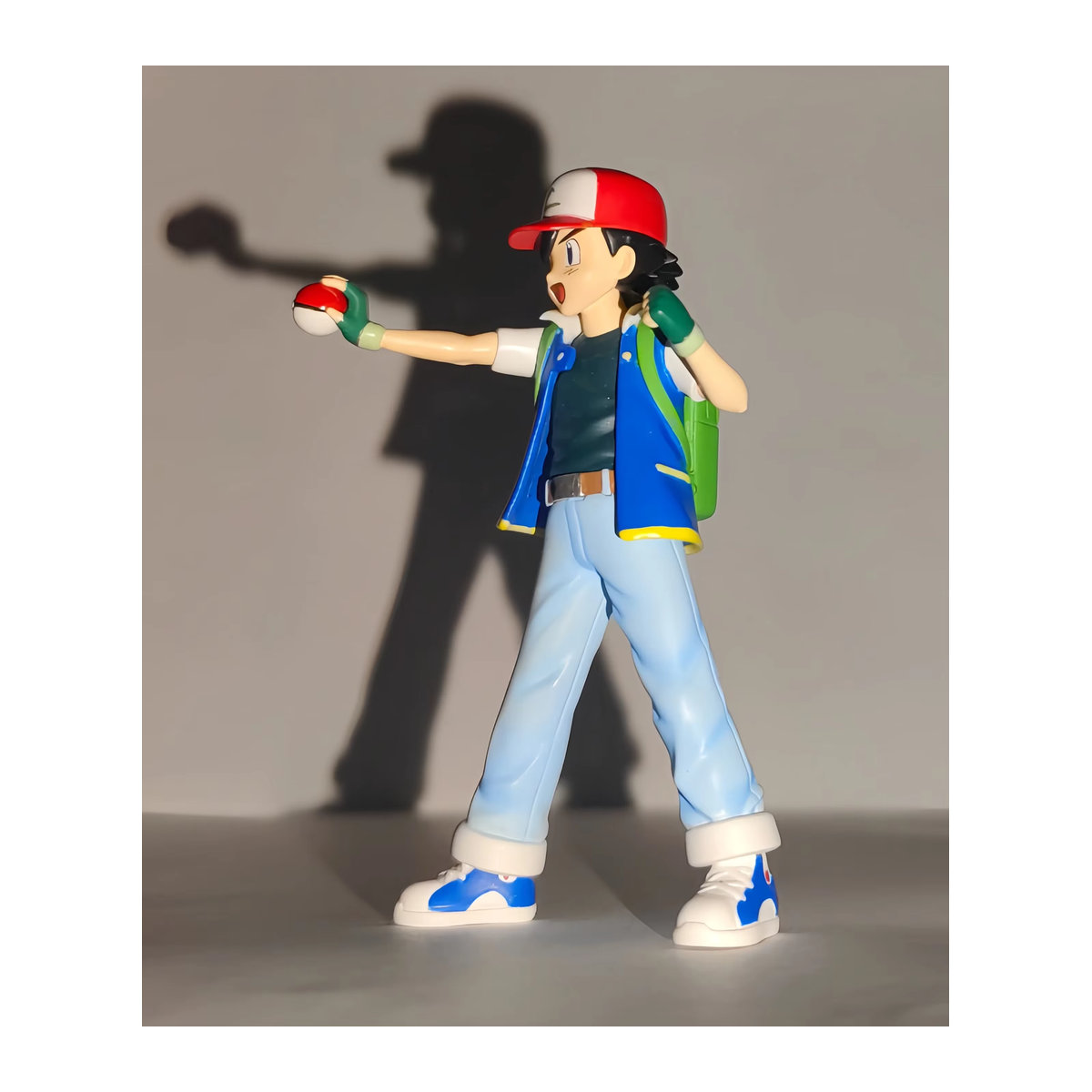 Pokemon Ash Ketchum Anime Figur aus Kunststoff, mehrfarbig, Höhe: 13 cm - Bild 5