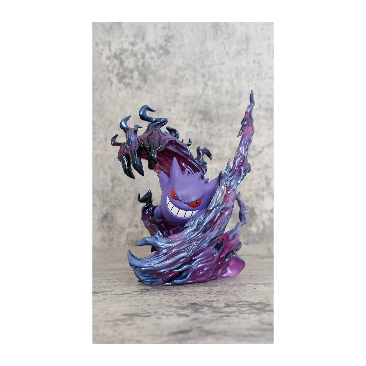 Pokemon Gengar Battle Ver. Anime Actionfigur aus PVC in Lila, Höhe: 19 cm - Bild 2