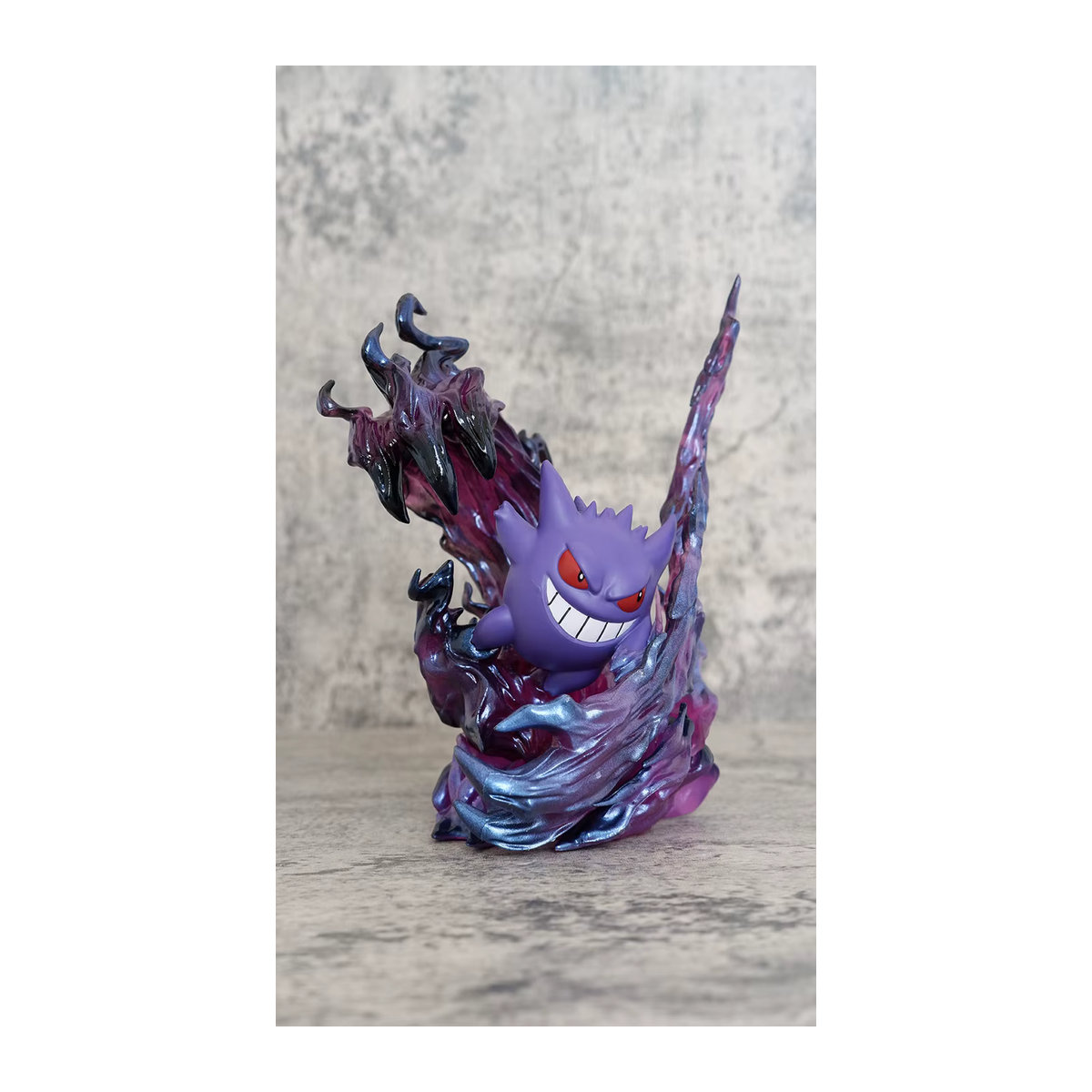 Pokemon Gengar Battle Ver. Anime Actionfigur aus PVC in Lila, Höhe: 19 cm - Bild 3