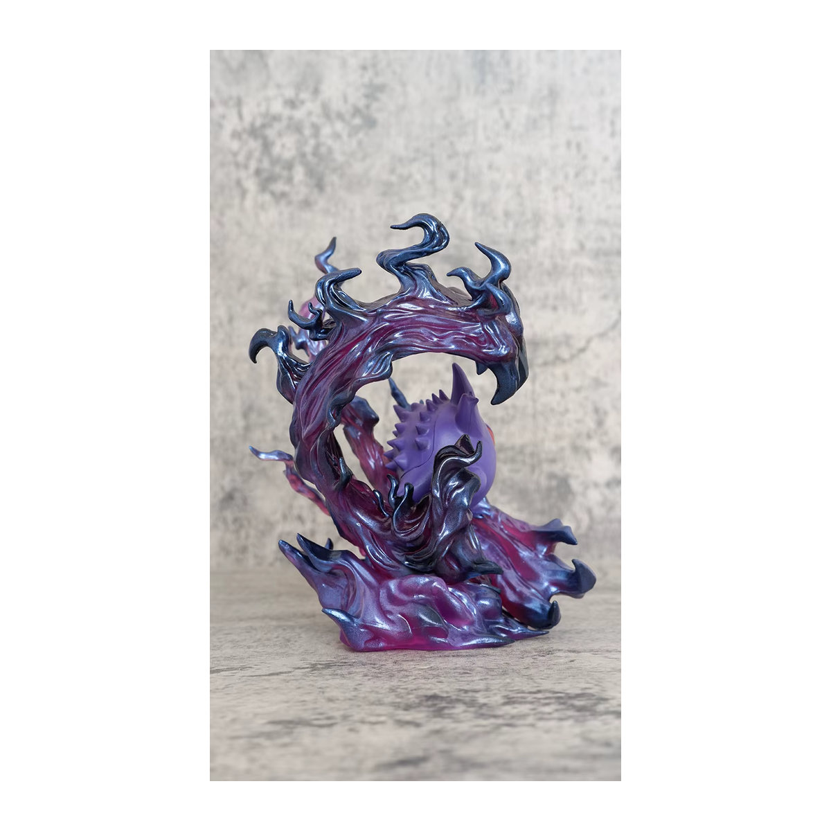 Pokemon Gengar Battle Ver. Anime Actionfigur aus PVC in Lila, Höhe: 19 cm - Bild 5
