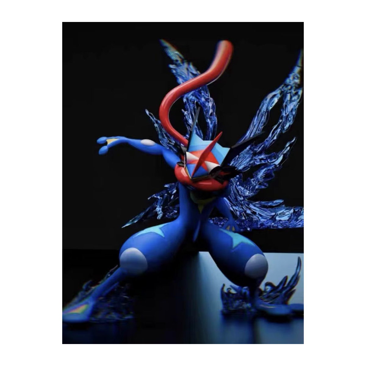 Pokemon Greninja Anime Figur Blau, Dekoration und Sammelmodell aus Kunststoff, Höhe: 12 cm - Bild 5