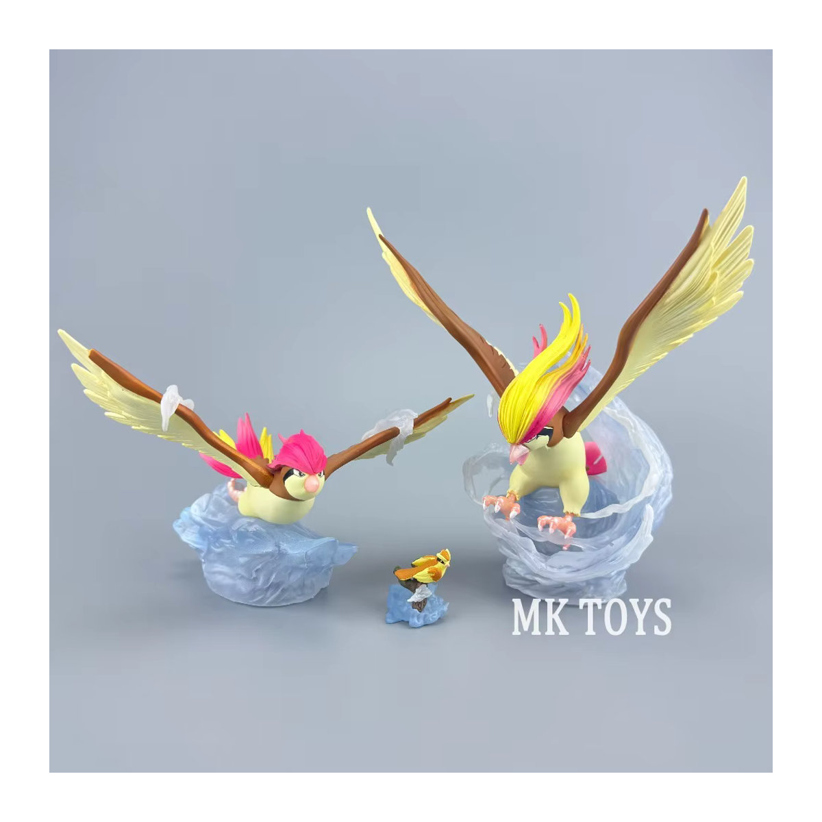 Pokemon Pidgey Evolutions Gruppe Anime Actionfiguren aus Kunststoff, mehrfarbig, Höhe: 3 bis 17 cm - Bild 2
