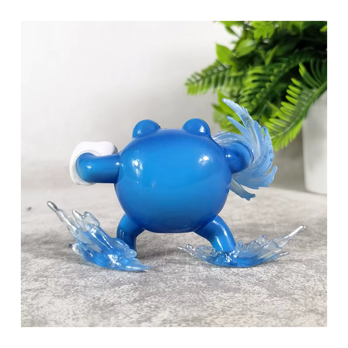 Pokemon Poliwrath Actionfigur aus PVC in Blau, 8 cm Modell für Sammler und Dekoration - Bild 4