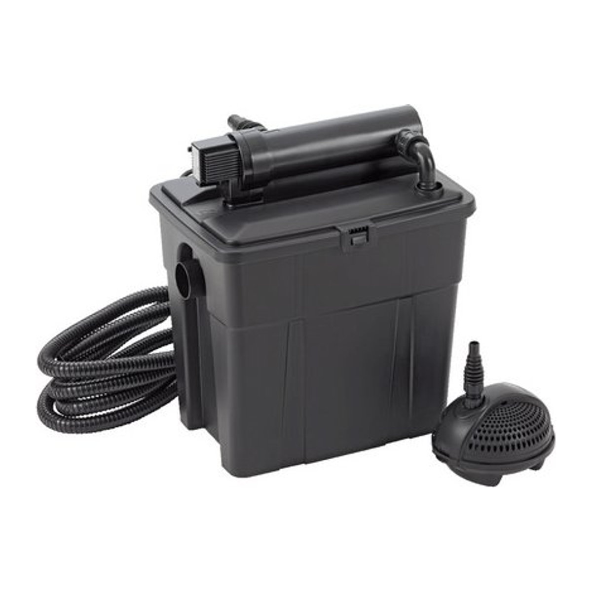 Pontec MultiClear 8000 Durchlauffilter Set mit UVC-Klärgerät in Schwarz - Bild 2