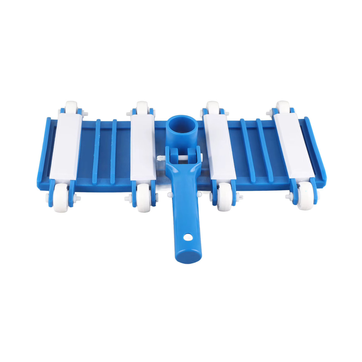 Pool Reinigungsmaschine mit Rädern und verstellbarem Griff für Schwimmbad Vakuum Kopf Reinigungsset - Bild 4