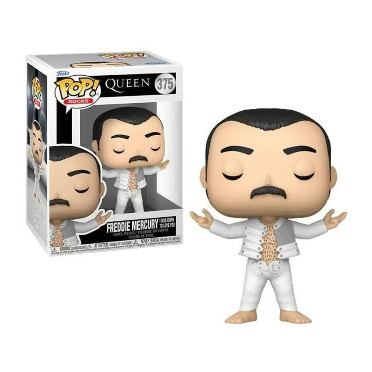 Pop! Figur Freddie Mercury von Queen von Japanworld, mehrfarbig, Höhe: 9 cm - Bild 1