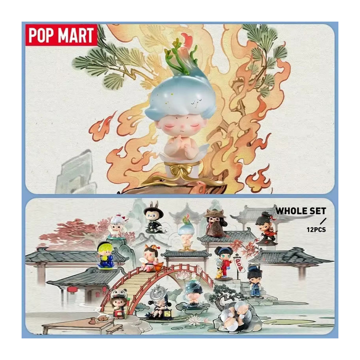 POP MART 14th Anniversary Series Matchless Mystery Box Mehrfarbige Blind Box Dekorationsfiguren aus Kunststoff - Bild 1