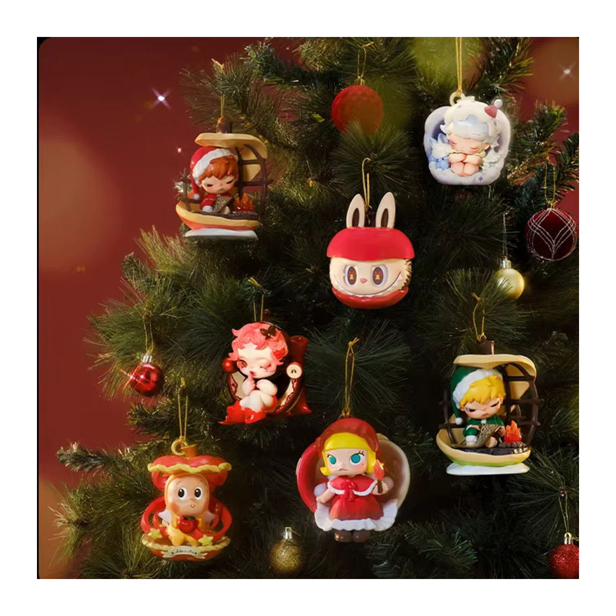 POP MART Apple of My Eye Serie Blind Box Mystery Box mit netten Anime Figuren als Dekoration in Beige und Mehrfarbig - Bild 4