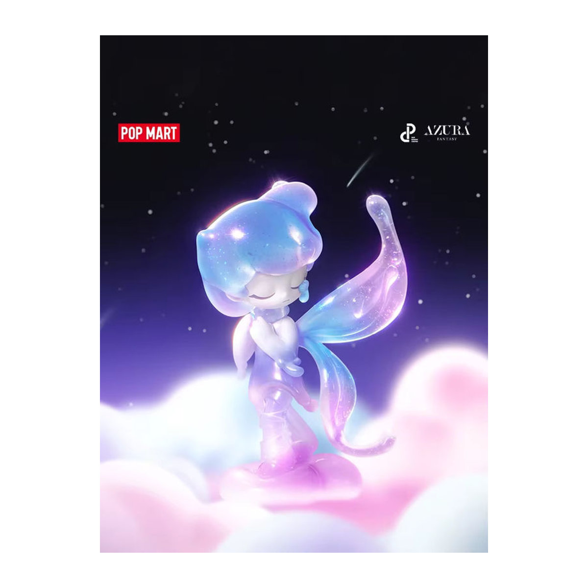 POP MART AZURA A Dream About Stars Serie Blind Box Mystery Box mit mehrfarbigen Anime Figuren aus Kunststoff als dekorative Sammlerstücke - Bild 2