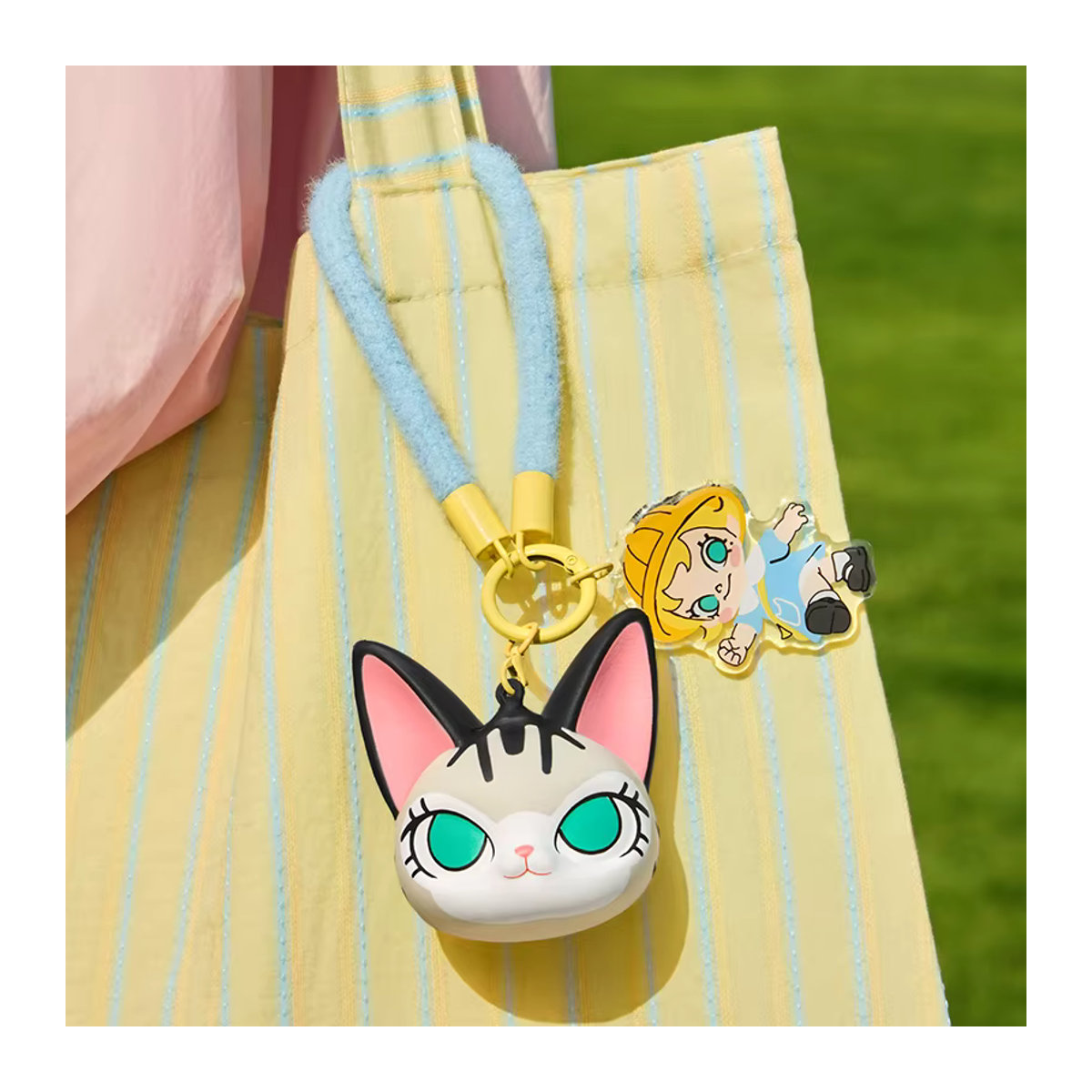 POP MART Baby Molly & Baby Tabby Serie Pinch Anhänger Blindbox in mehrfarbigem Design - Bild 2