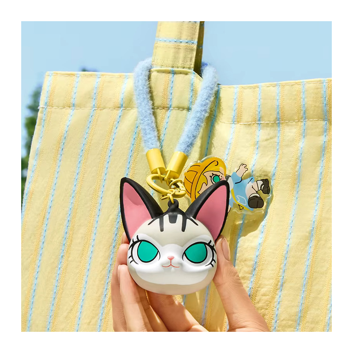 POP MART Baby Molly & Baby Tabby Serie Pinch Anhänger Blindbox in mehrfarbigem Design - Bild 3