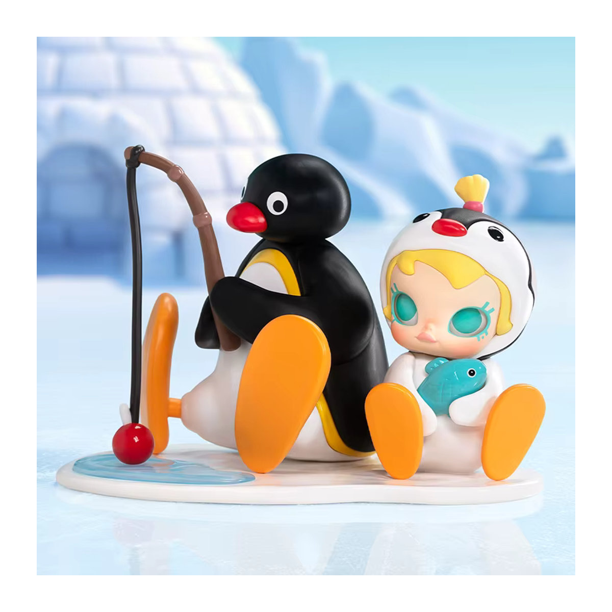 POP MART Baby Molly x PINGU Fishing Time Figur, mehrfarbig - Bild 2