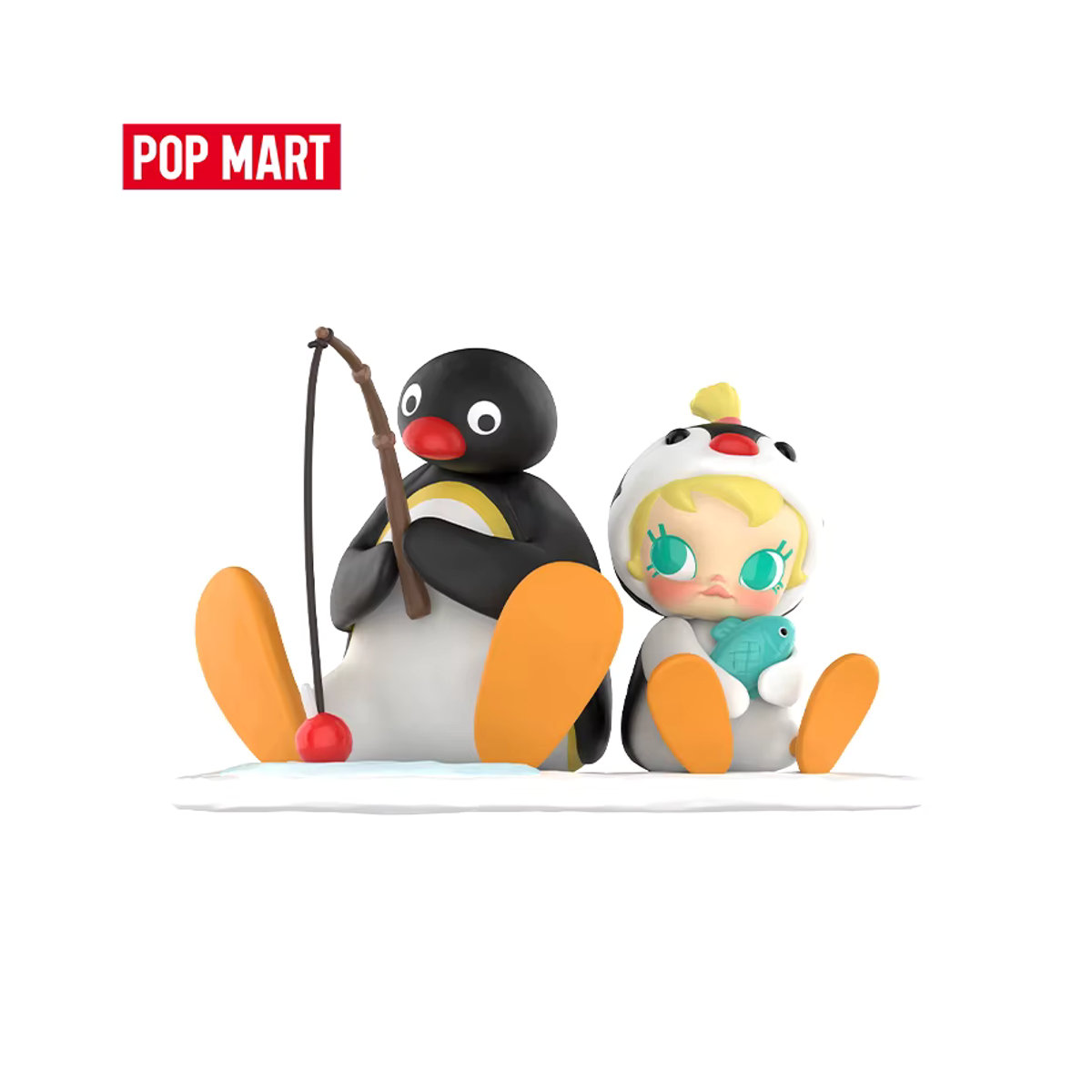 POP MART Baby Molly x PINGU Fishing Time Figur, mehrfarbig - Bild 4