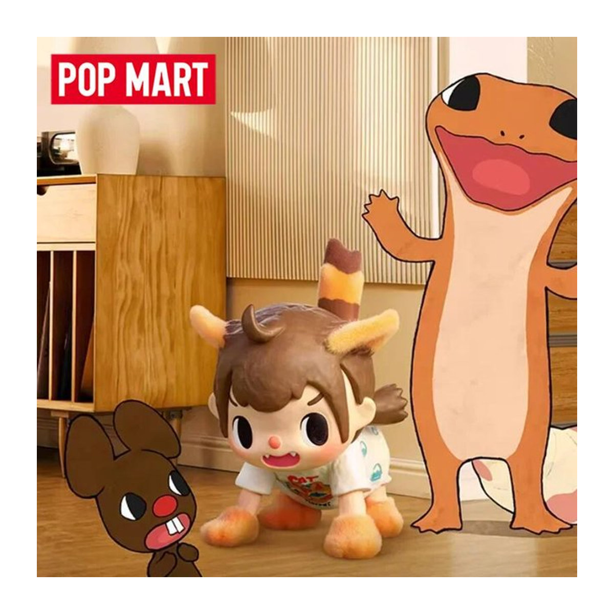 POP MART Chapter 1 My Melody After School Serie Blind Box Anime-Figur als Schreibtisch-Dekoration in Mehrfarbig - Bild 1