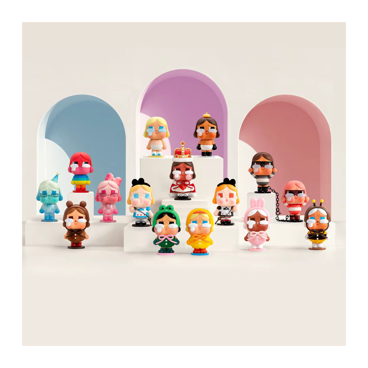 POP MART CRYBABY Crying Again Series Blind Box Sammelfigur, mehrfarbig - Bild 2