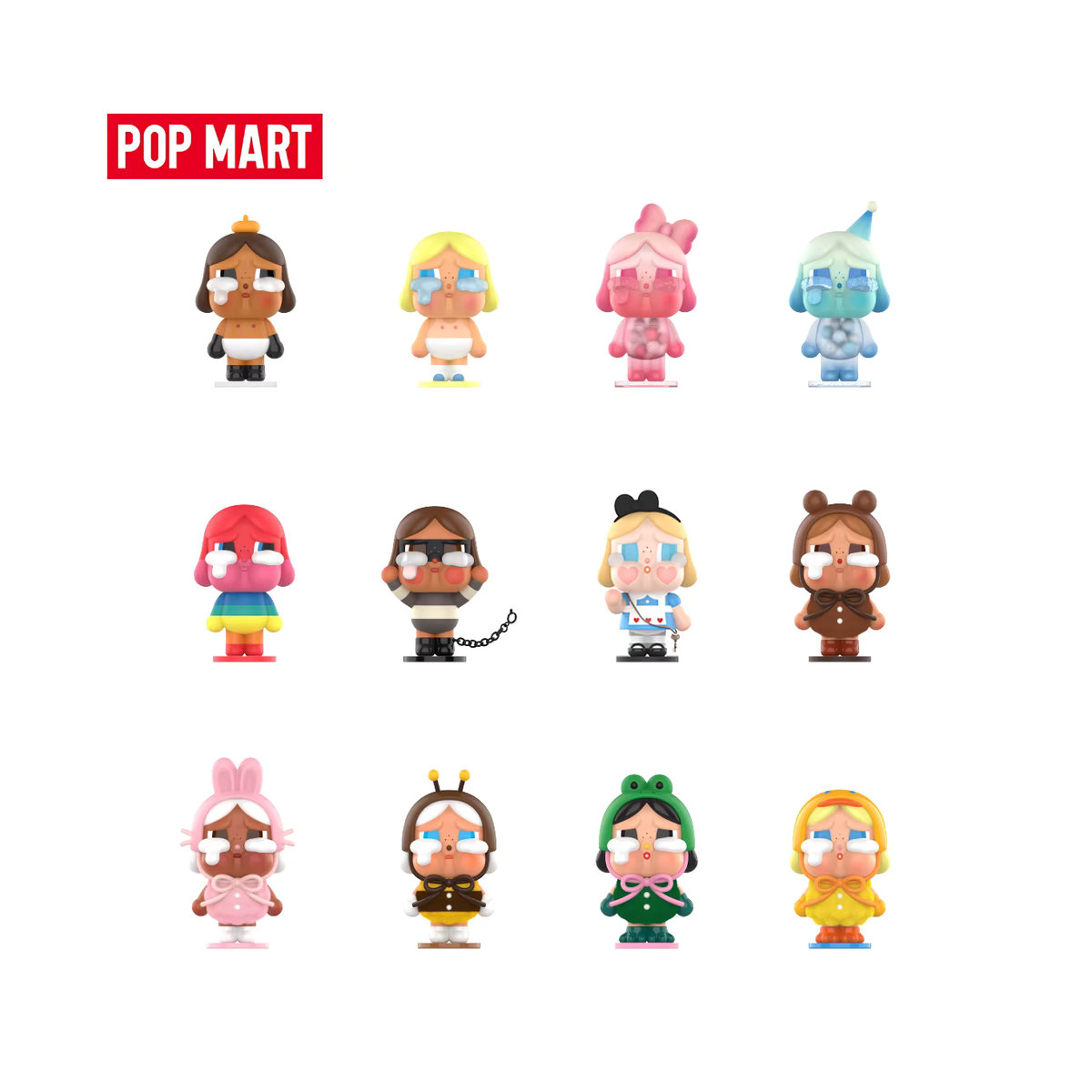 POP MART CRYBABY Crying Again Series Blind Box Sammelfigur, mehrfarbig - Bild 4