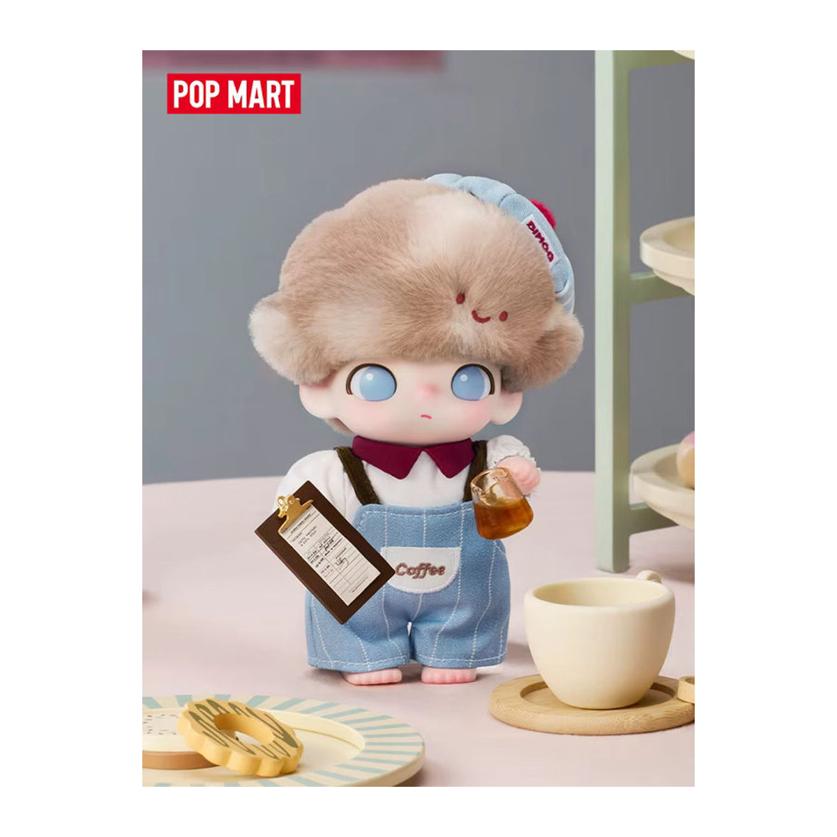 POP MART DIMOO Crush on Coffee Series Vinyl-Plüsch-Figur in Mehrfarbig - Bild 5