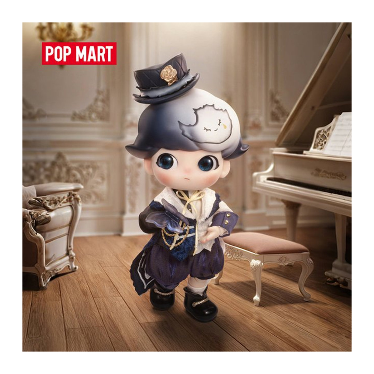 POP MART DIMOO Gentleman Series 1/8 Actionfigur Blind Box Mehrfarbig - Bild 1