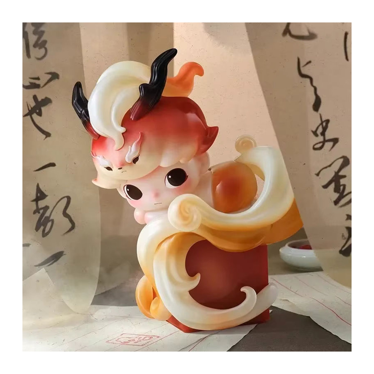 POP MART DIMOO Geschichten in der Tasse Serie Blind Box Mehrfarbiges Anime Action Figure Spielzeug aus Kunststoff - Bild 2