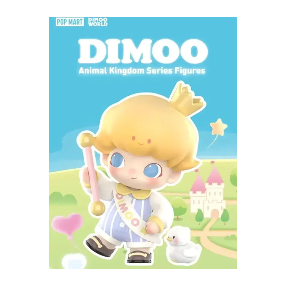 POP MART Dimoo Tier Königreich Serie Blind Box – Mehrfarbige Kawaii Anime Action Figure aus Kunststoff als dekoratives Spielzeug für Kinder - Bild 2
