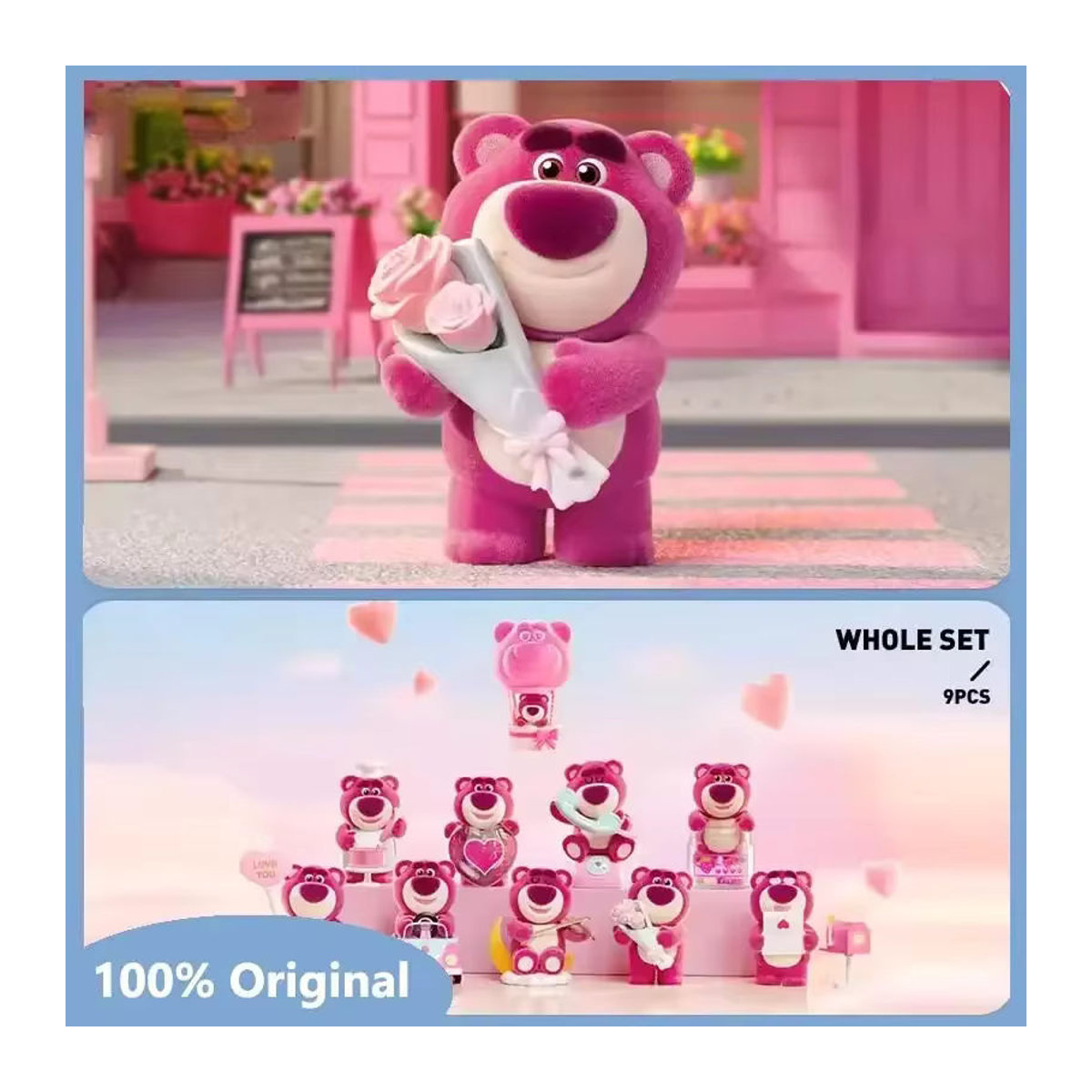 POP MART Disney Pixar Lotso Wondrous Rendezvous Serie Blind Box Rosa Kunststoff Figur für deine Sammlung - Bild 1