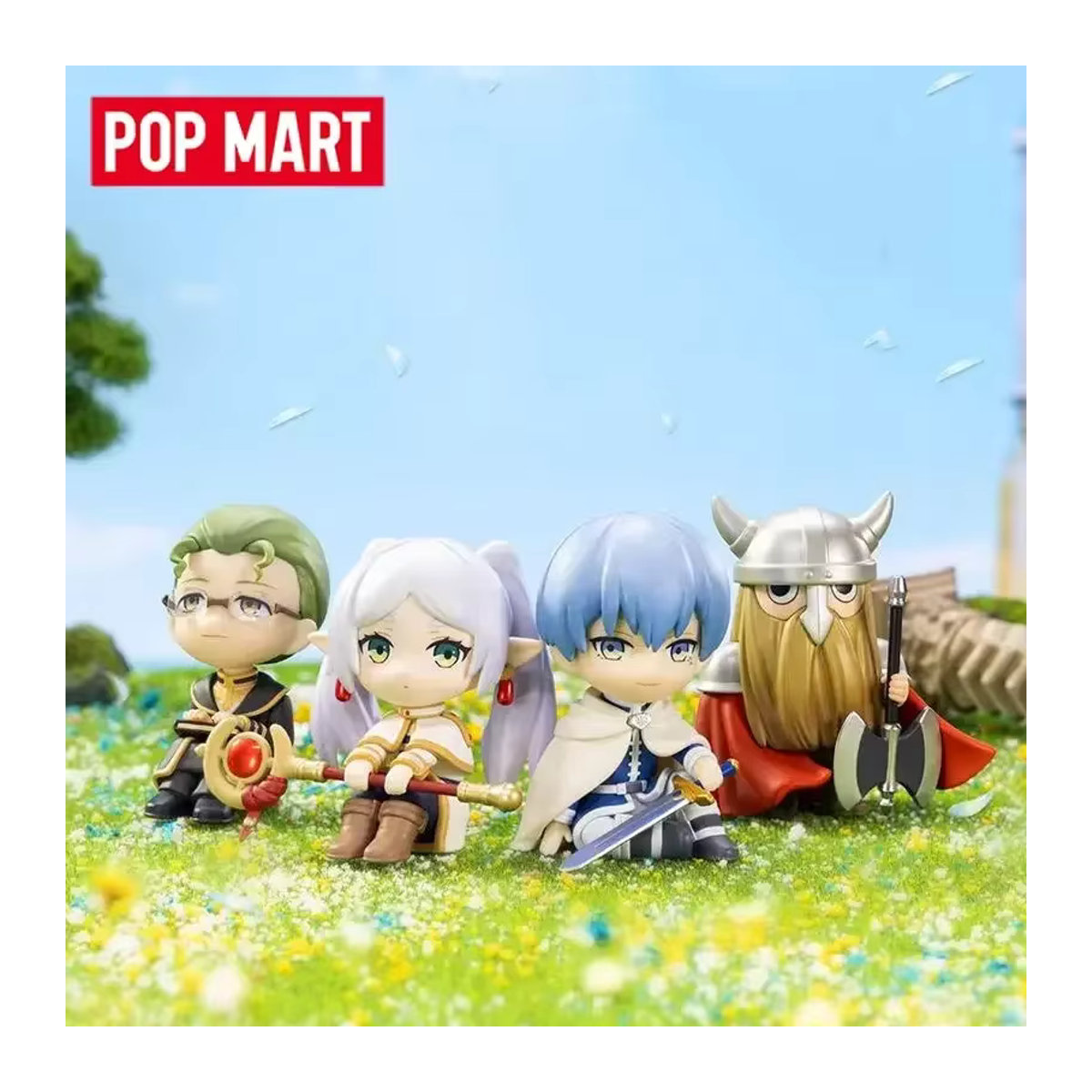POP MART Frieren Serie Mystery Box Blind Box mit niedlichen Anime Actionfiguren aus Kunststoff, mehrfarbig - Bild 3