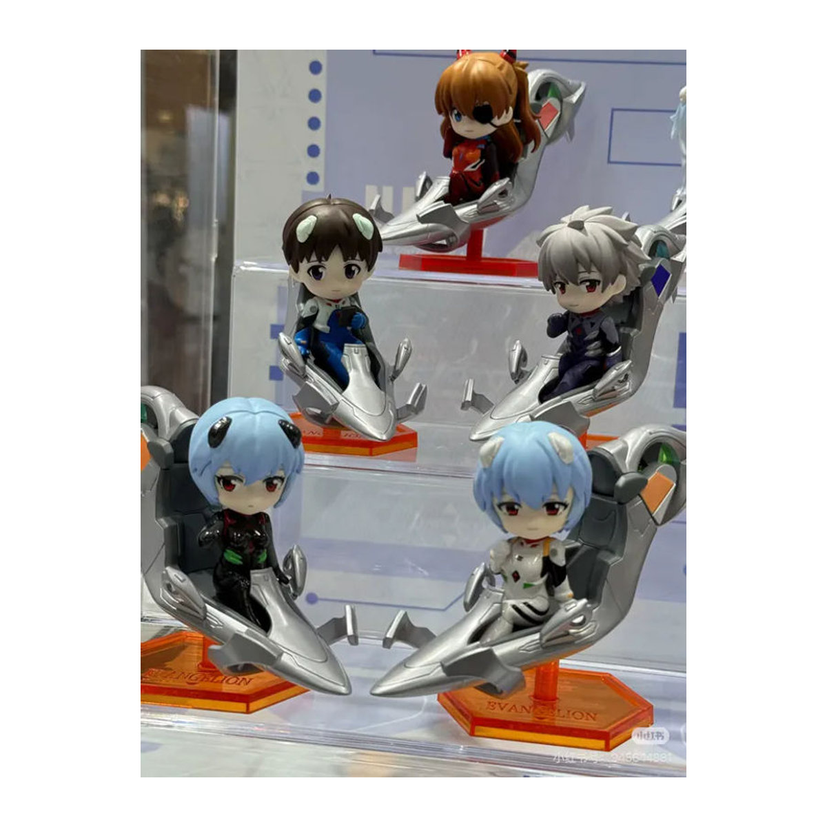POP MART GONG EVA Neon Genesis Evangelion Pilot Blind Box Actionfigur aus Kunststoff, mehrfarbig - Bild 3