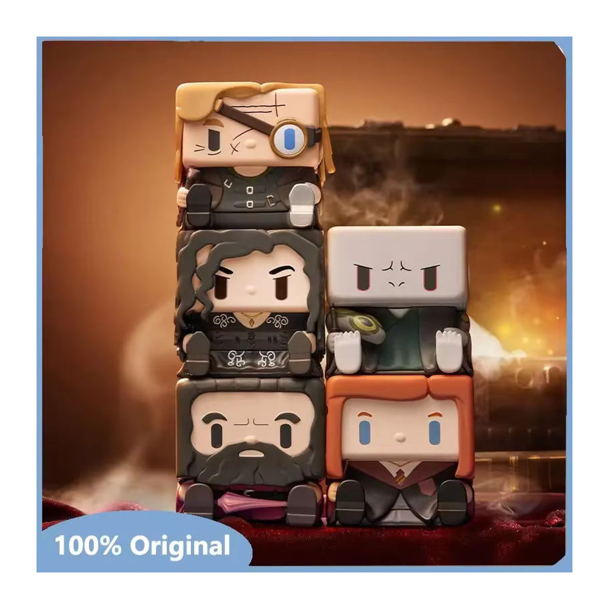 POP MART Harry Potter POP CUBE-2 Serie Blind Box Mystery Box mit mehrfarbigen Anime Figuren aus Kunststoff zur Dekoration - Bild 1
