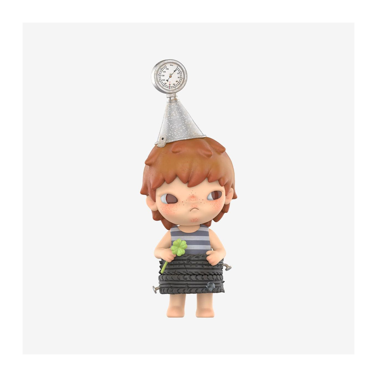 POP MART Hirono Echo Serie Figuren Blind Box Sammlerstück aus Kunststoff und Metall im 12-teiligen Set - Bild 2