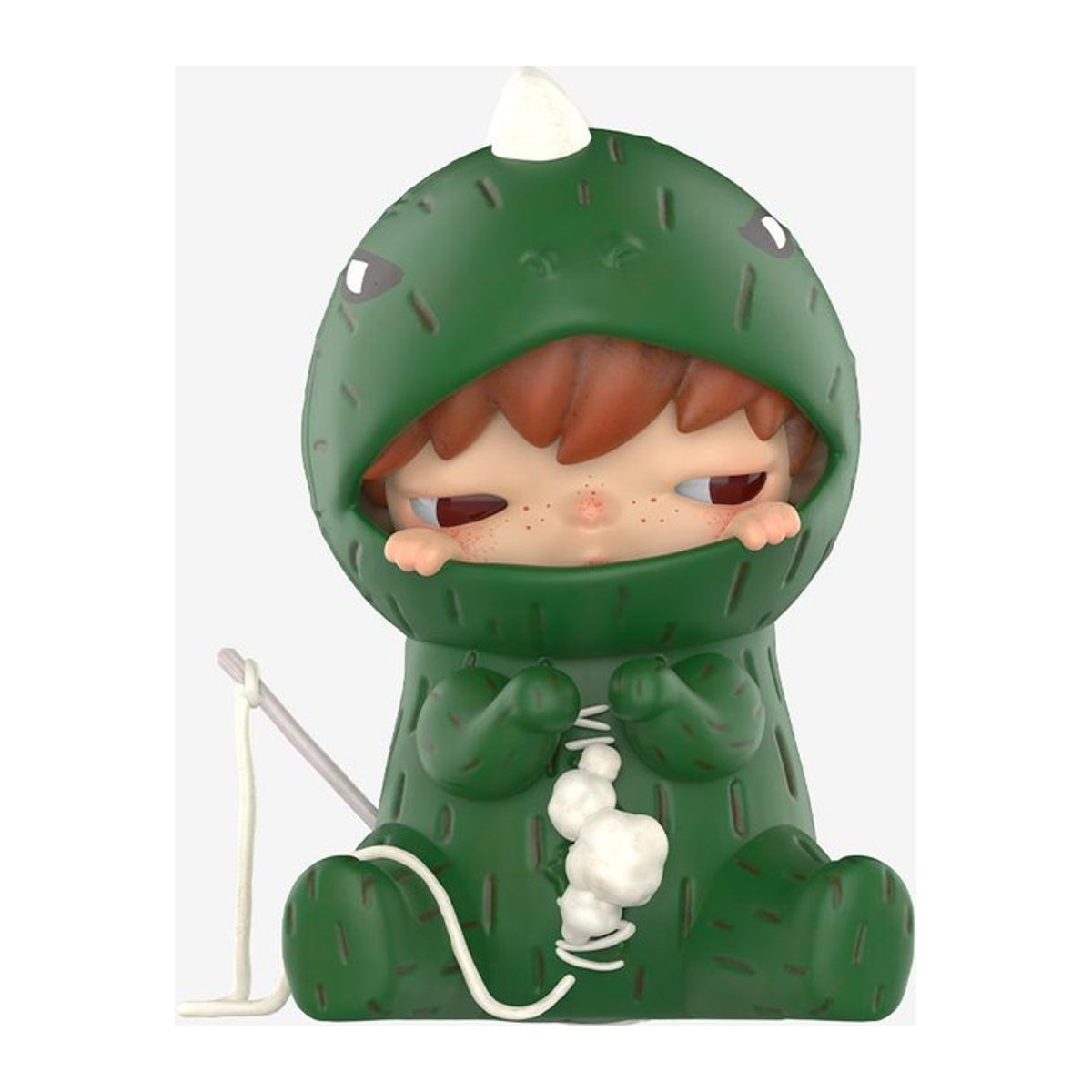 POP MART Hirono Echo Serie Figuren Blind Box Sammlerstück aus Kunststoff und Metall in Grün - Bild 1