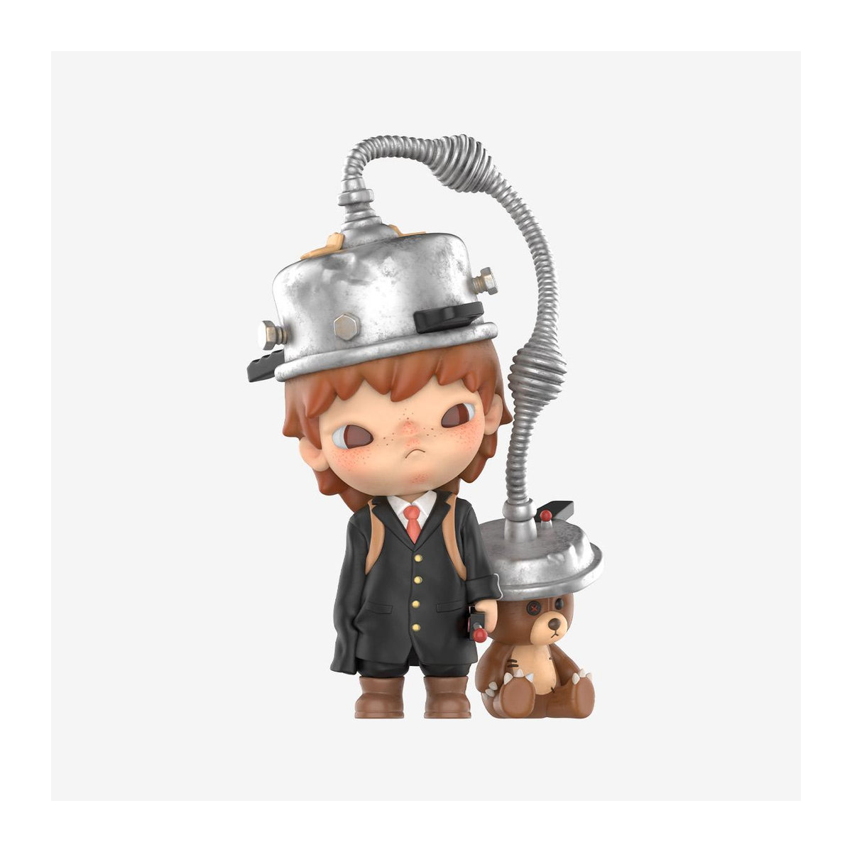 POP MART Hirono Echo Serie Figuren Blind Box Sammlerstück Set aus 12 mehrfarbigen Kunststoff- und Metallfiguren - Bild 1