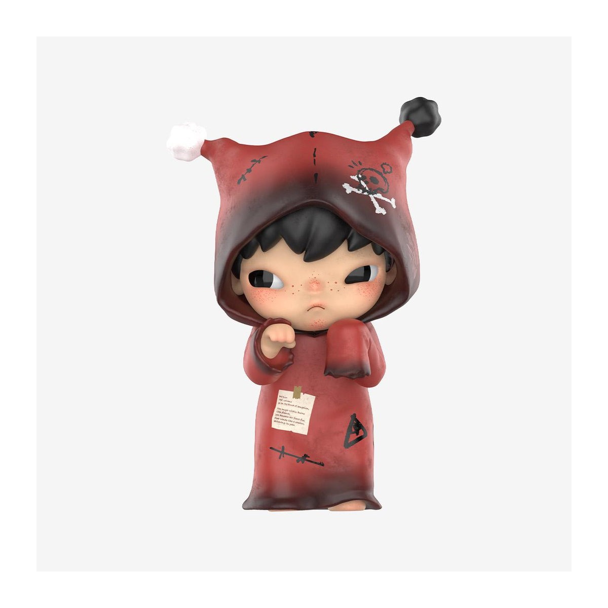 POP MART Hirono Echo Serie Figuren Blind Box Sammlerstück Set aus 12 mehrfarbigen Kunststoff- und Metallfiguren - Bild 3