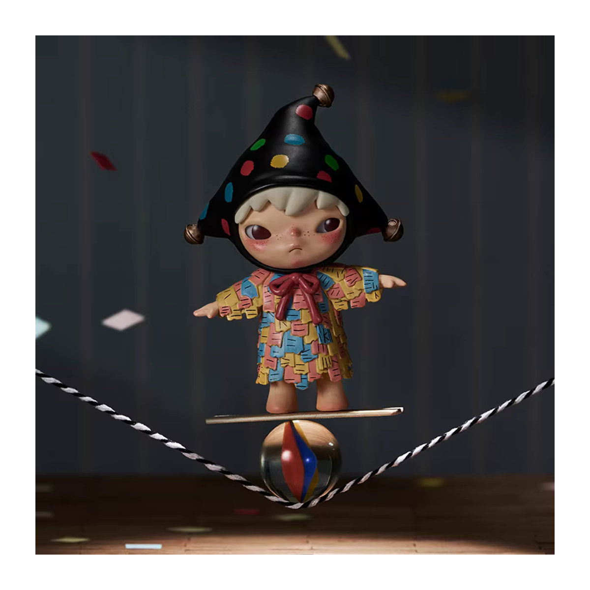 POP MART Hirono Echo Series Blind Box Figur, mehrfarbig, Kunststoff - Bild 1