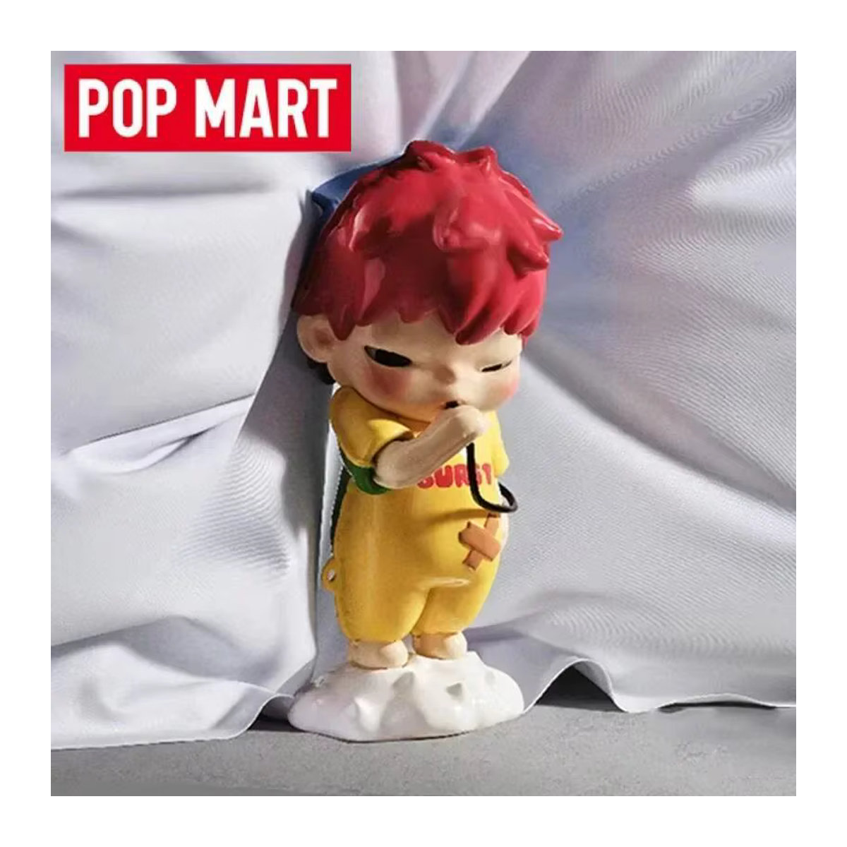 POP MART Hirono Reshape Serie Mystery Box Anime Action Figure aus Kunststoff in Gelb - Bild 1