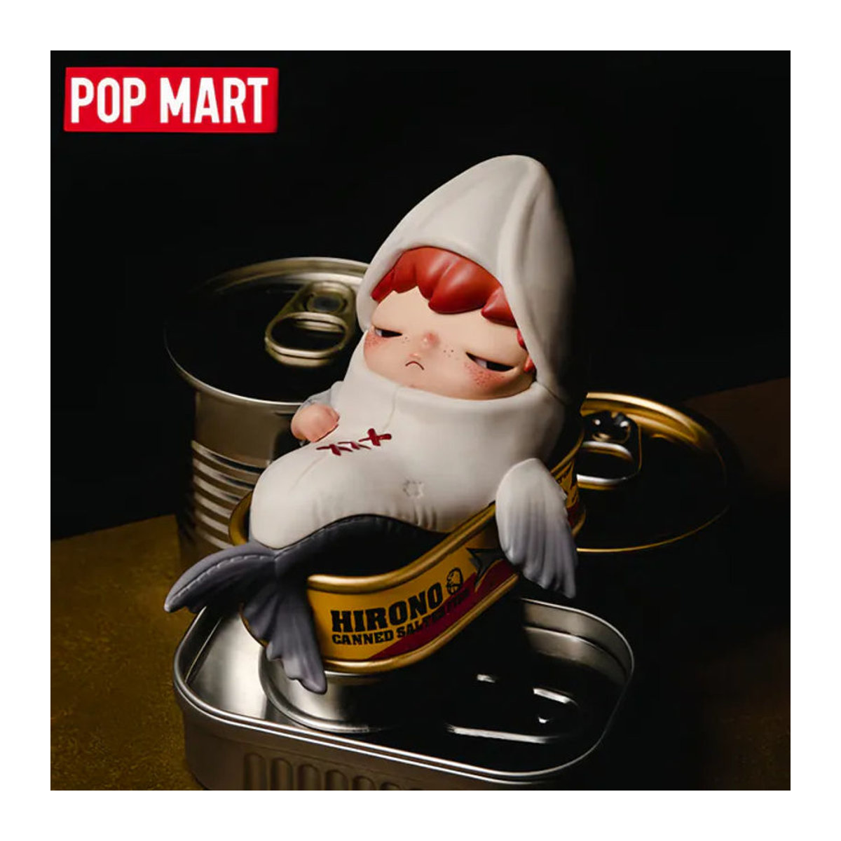 POP MART Hirono Tamed Wildgrass Serie Blind Box Anime Actionfigur aus Kunststoff in Weiß - Bild 1