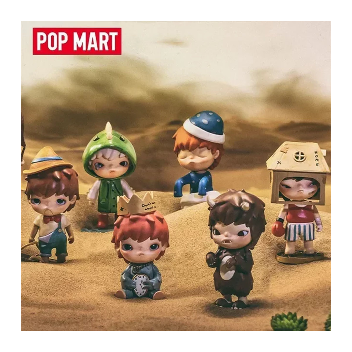 POP MART Hirono The Other One Series Mystery Box Blind Box Sammelfigur aus Kunstharz, mehrfarbig - Bild 1