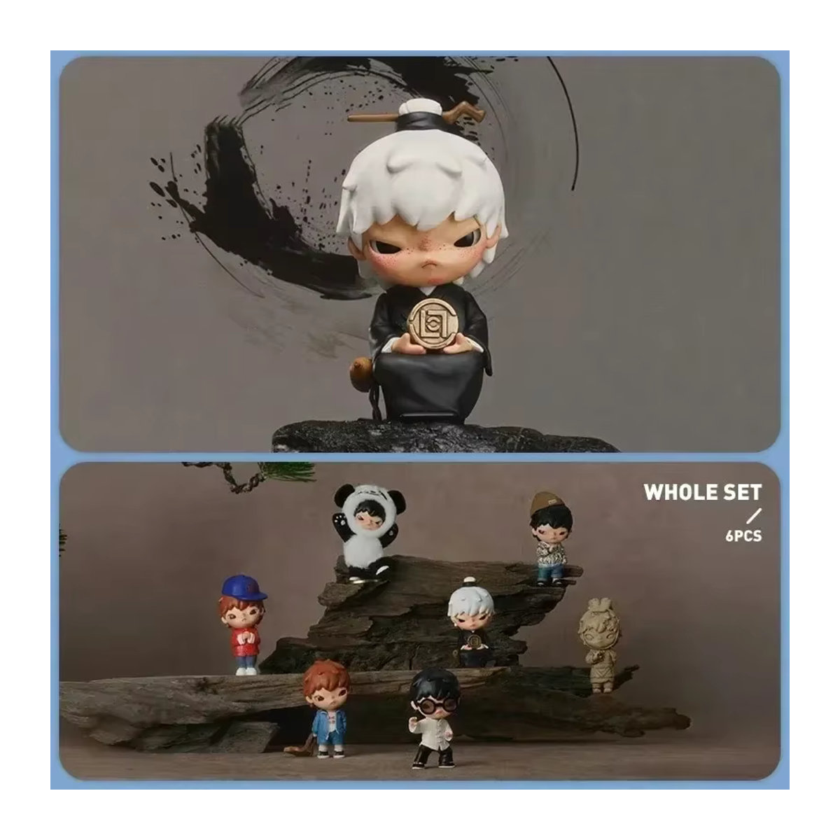 POP MART Hirono x CLOT Blind Box Mystery Box Mehrfarbige Anime Figur aus Kunststoff - Bild 2