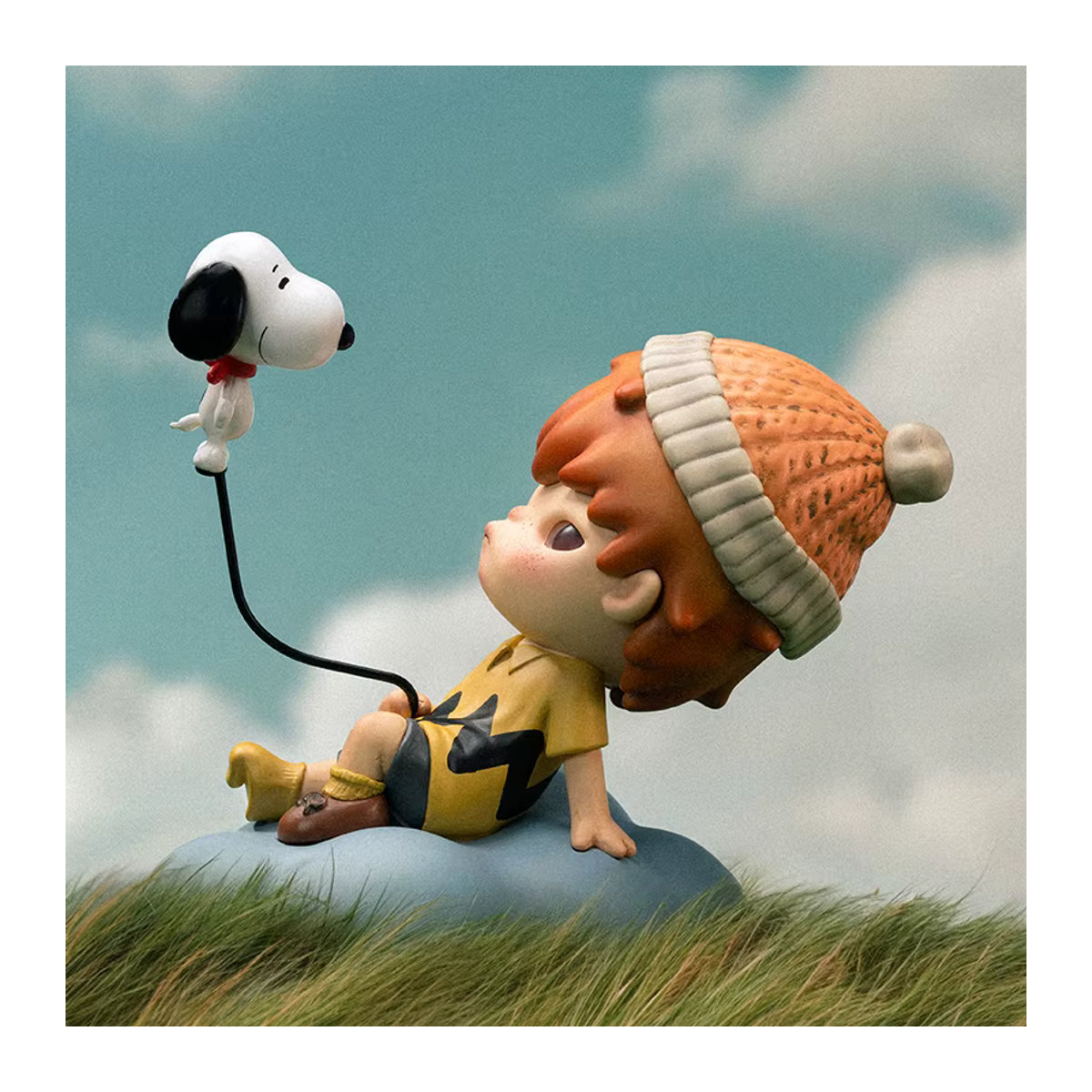 POP MART Hirono x Snoopy Figur aus Kunstharz in Mehrfarbig - Bild 2