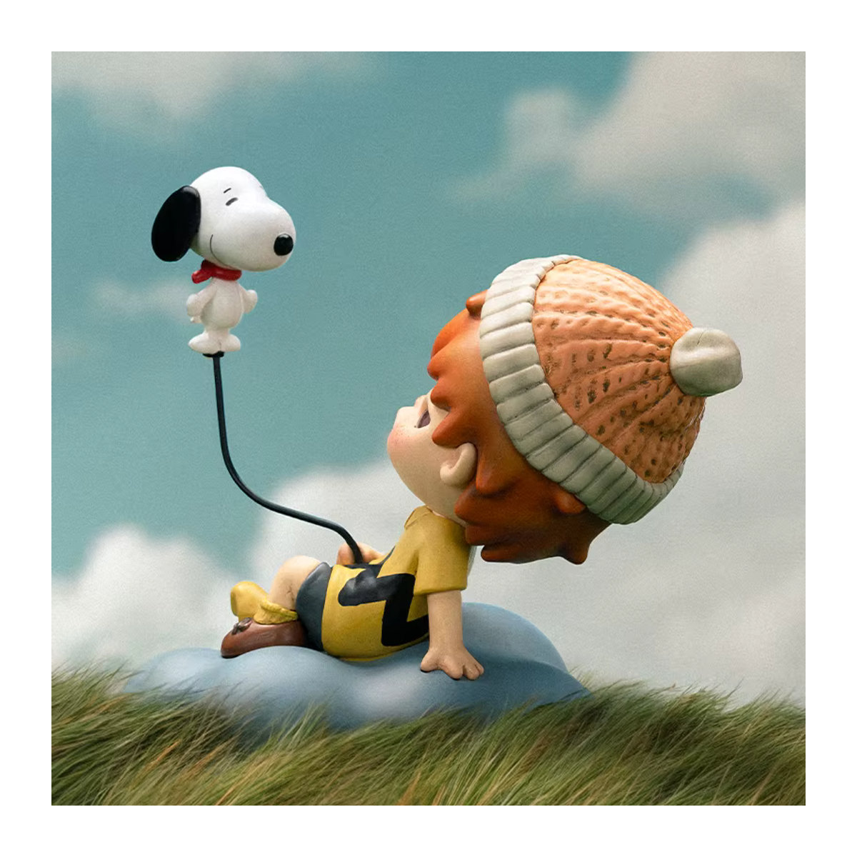 POP MART Hirono x Snoopy Figur aus Kunstharz in Mehrfarbig - Bild 3