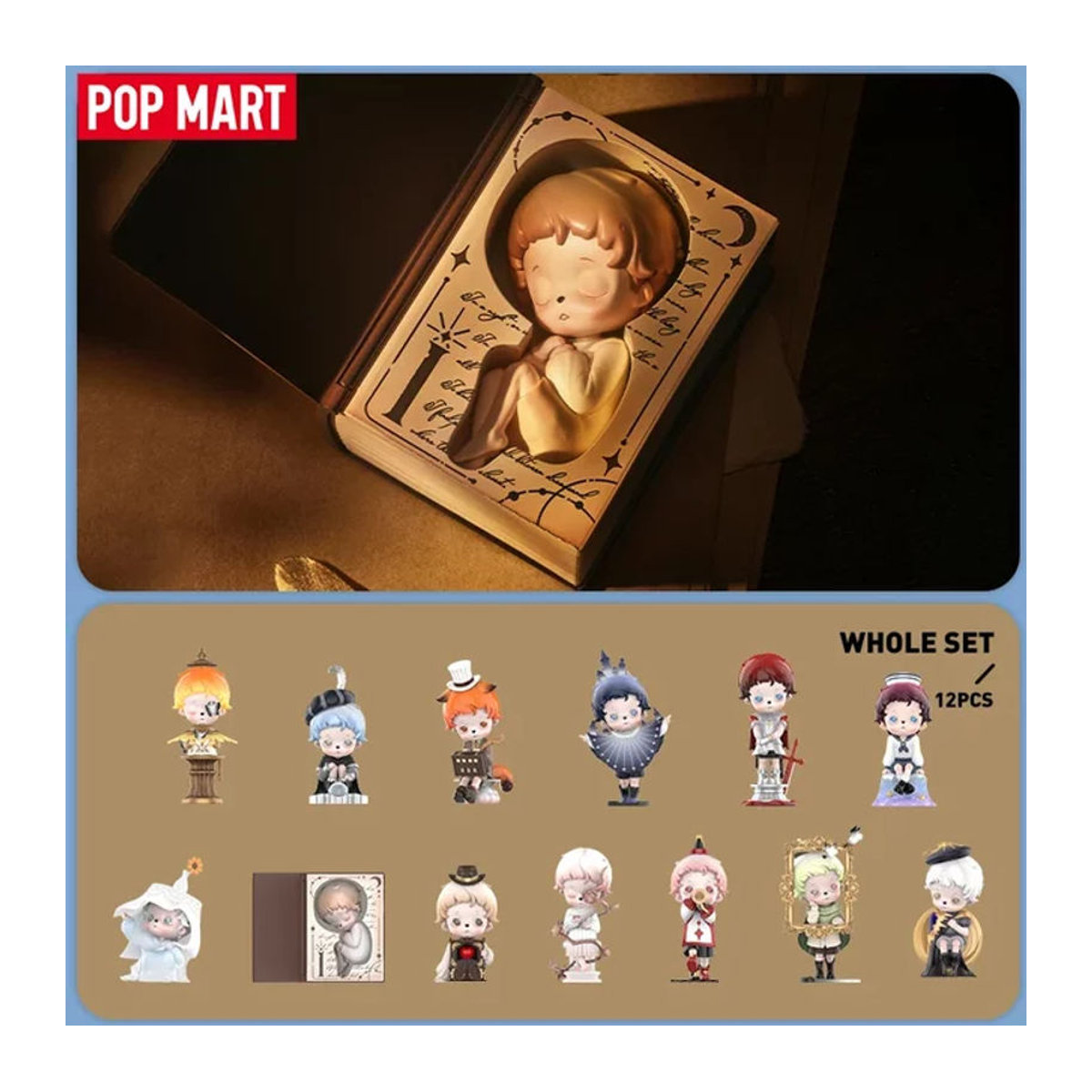 POP MART inosoul In the Still Room Serie Blind Box Mystery Box mit niedlichen Anime Figuren als bunte Kunststoff-Sammlerfiguren und Desktop-Ornamente - Bild 1