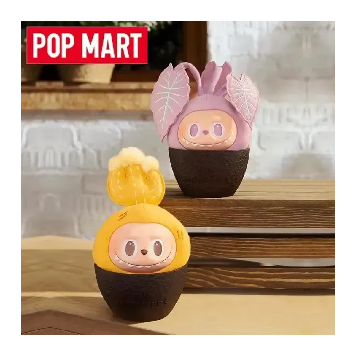 POP MART Labubu Mystery Box Naughty Plants Serie Blind Box mit Anime Figur und Ornamenten in Grün und Mehrfarbig - Bild 3