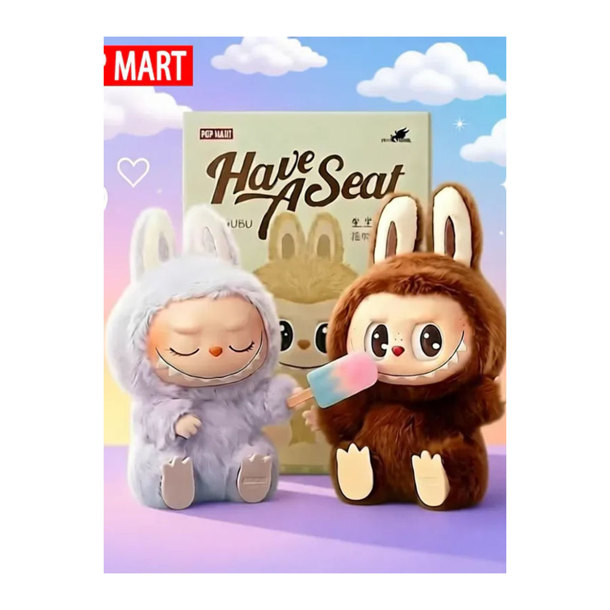 Pop Mart Labubu Stofftier in Beige - Bild 5