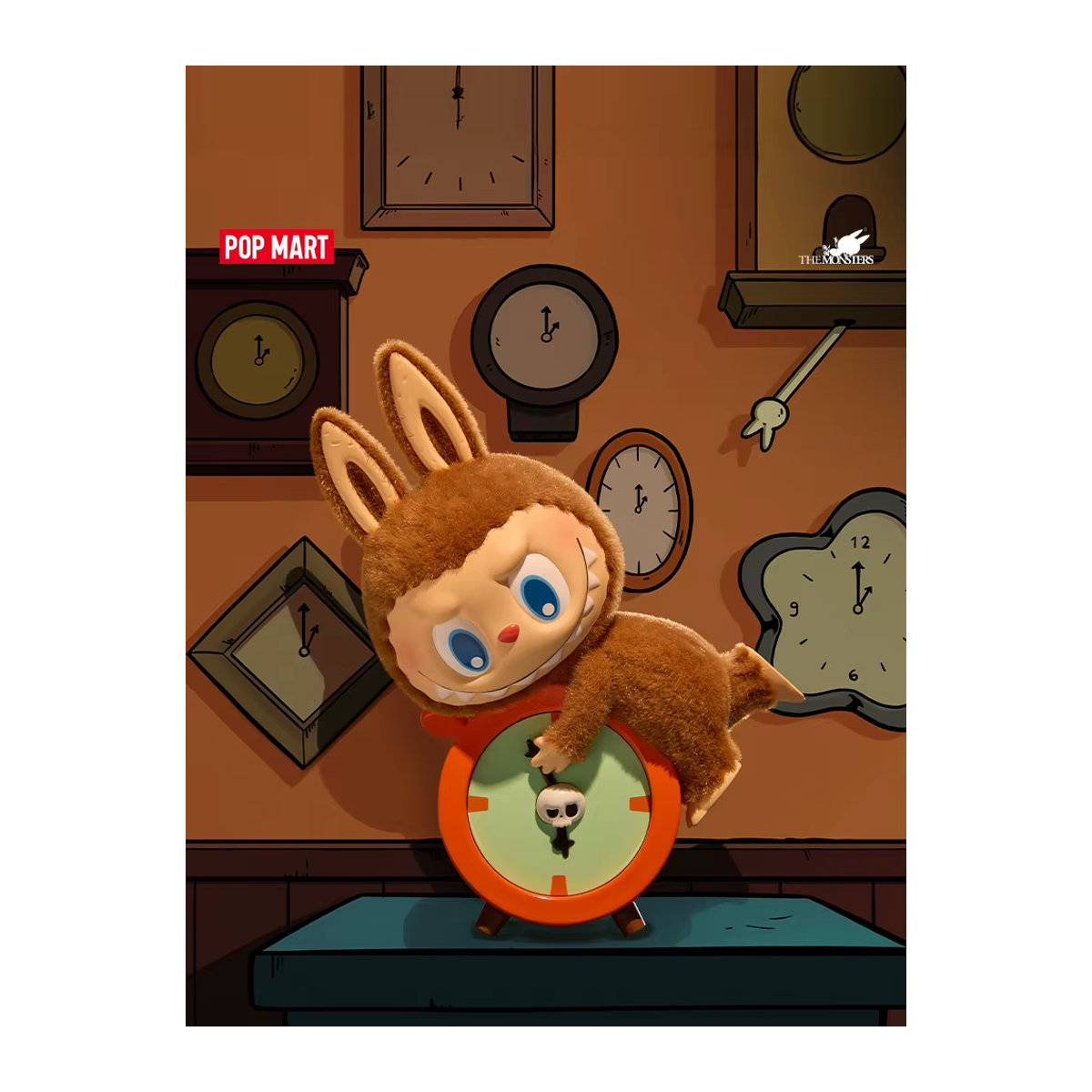 POP MART LABUBU THE MONSTERS 1:00 A.M. Serie Mystery Box Blind Box Sammlerfiguren Mehrfarbig - Bild 5