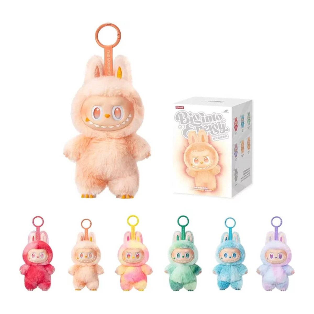 POP MART LABUBU THE MONSTERS 3.0 Big into Energy Vinyl Plüsch Blind Box Mehrfarbig - Bild 1