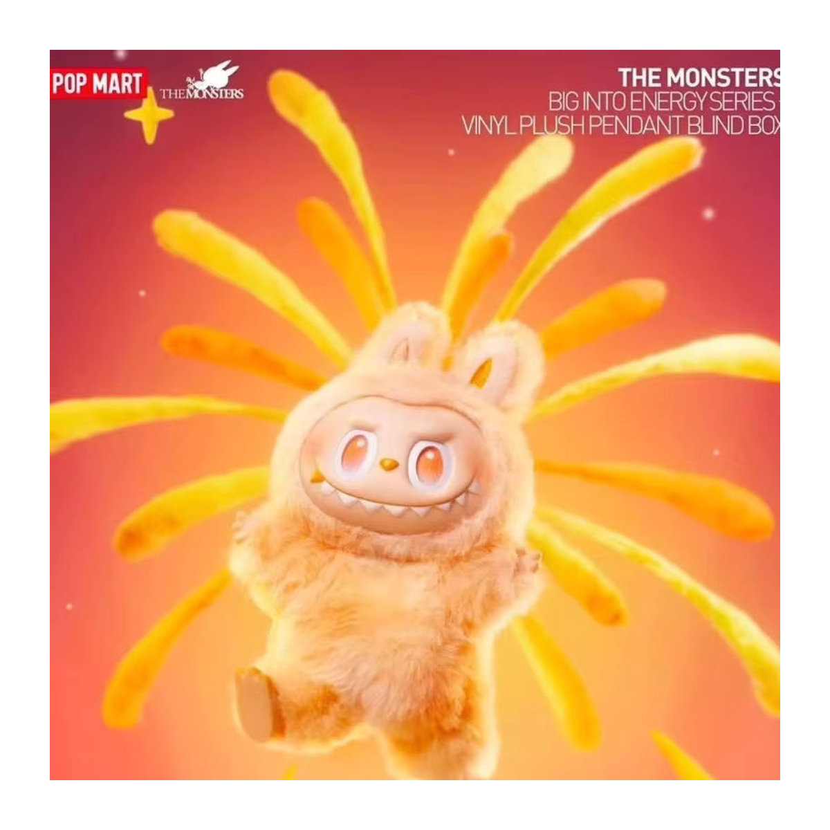 POP MART LABUBU THE MONSTERS 3.0 Big into Energy Vinyl Plüsch Blind Box Mehrfarbig - Bild 2